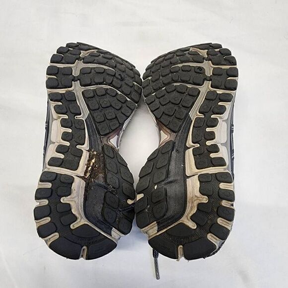 Brooks Size 6.5 Women's Adrenalin Gts 17 Metallic Charcoal / Black Rose Gold Ank - Picture 8 of 10